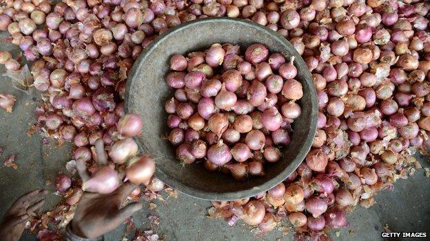 Onions in India