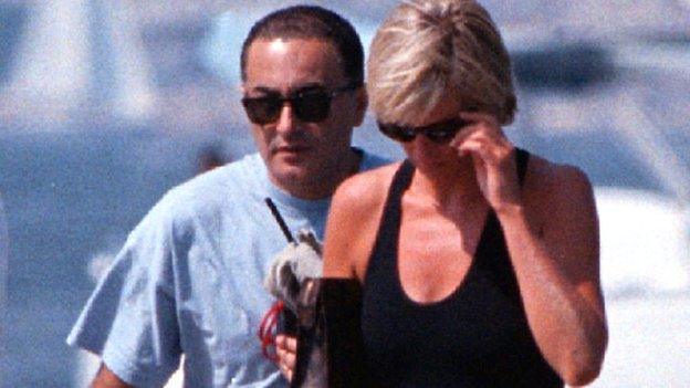 Dodi Al Fayed and Diana, Princess of Wales