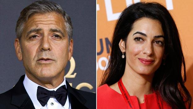 George Clooney and Amal Alamuddin