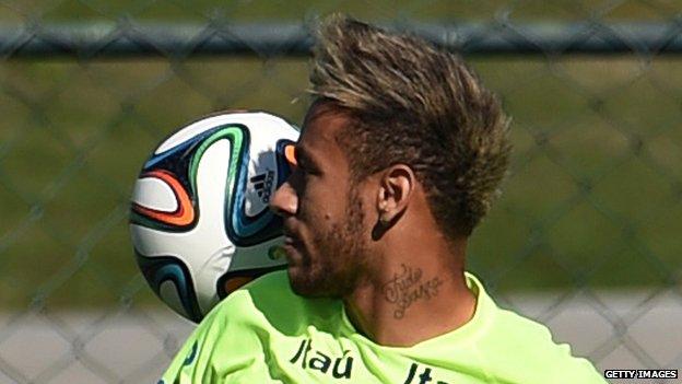 Neymar close-up