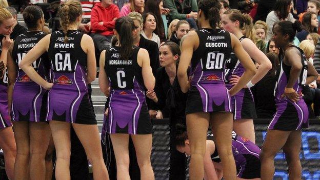 Karen Atkinson speaks to Herfordshire Mavericks players