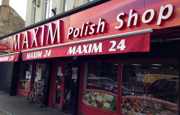 A Polish shop