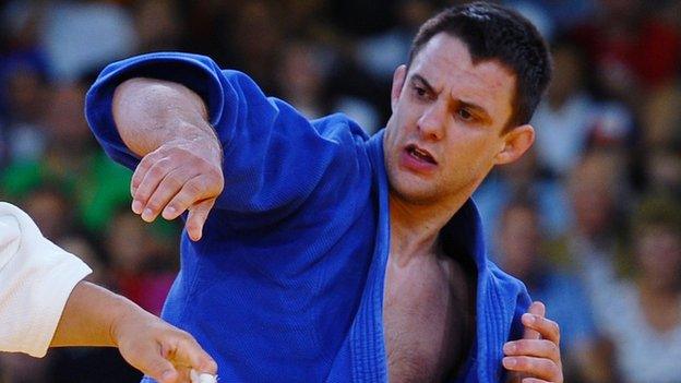 Scottish judoka James Austin