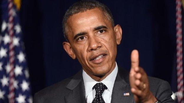 Barack Obama speaks in Dallas, Texas