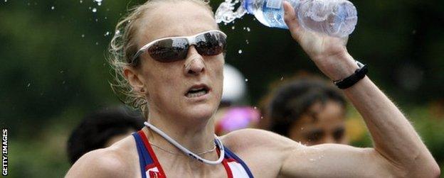 Marathon runner Paula Radcliffe