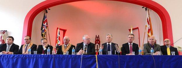 Unionist news conference