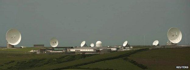 GCHQ listening post at Bude