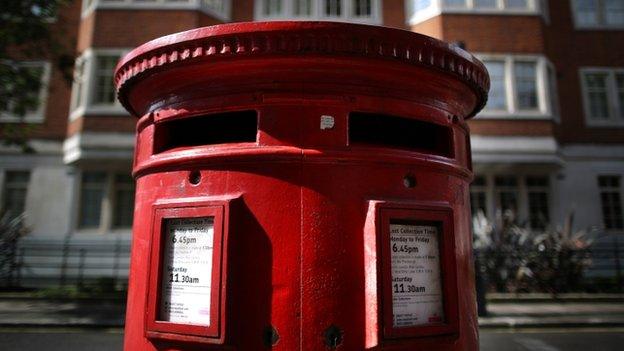 Post box, London