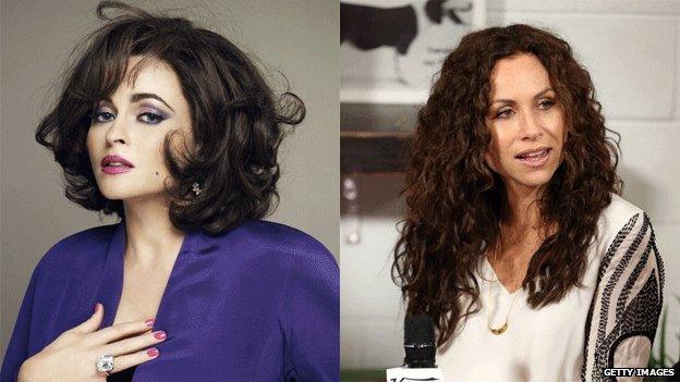 Helena Bonham Carter and Minnie Driver