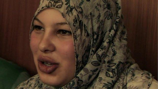 Alaa, a 14-year-old resident of the Zaatari camp, married her cousin and is now pregnant