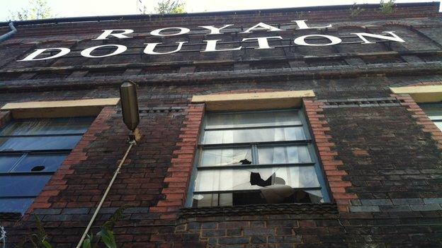 Former Royal Doulton factory