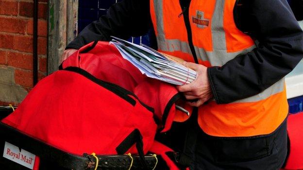 Postal worker, Beeston, Nottingham