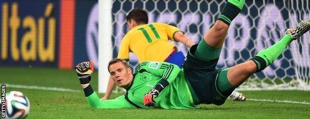 Germany goakeeper Manuel Neuer