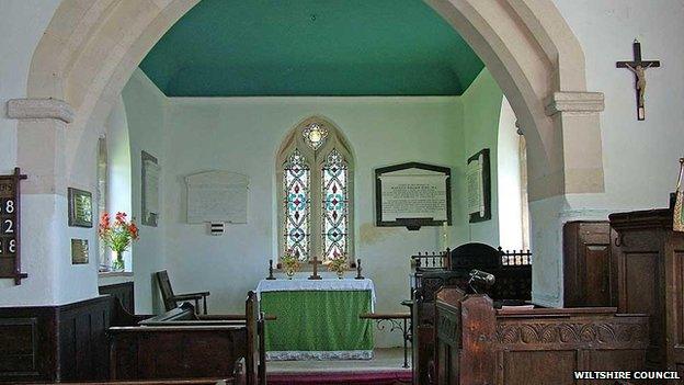 St Mary's the Virgin Church in Alton Barnes