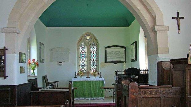 St Mary's the Virgin Church in Alton Barnes