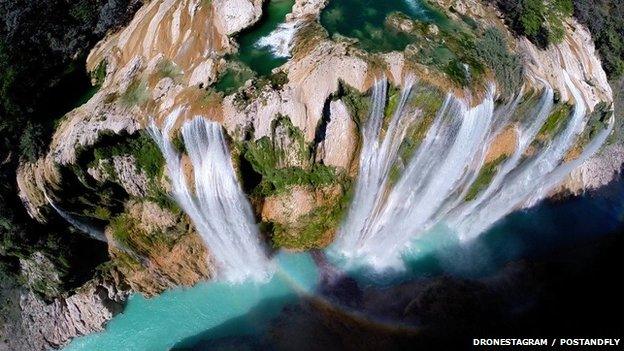 Tamul waterfall, Mexico