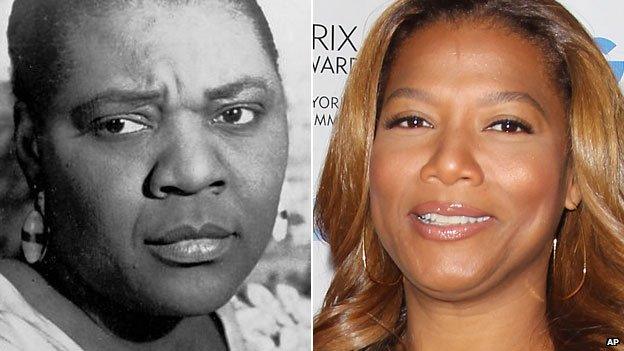 Bessie Smith and Queen Latifah