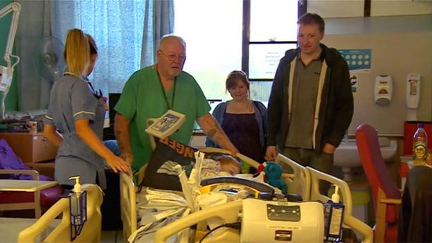 Ben Baddeley taken to surgery