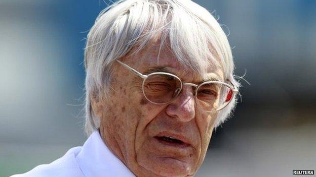 F1 boss Bernie Ecclestone