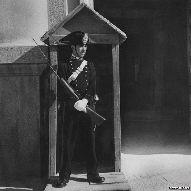 Carabiniere circa 1950