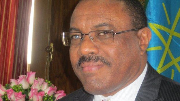 Ethiopian Prime Minister Hailemariam Desalegn