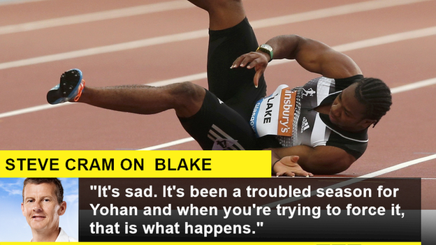 Steve Cram on Yohan Blake