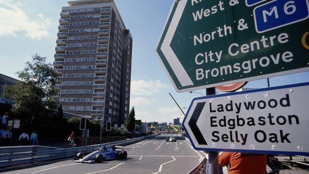 Formula 3000 race in Birmingham