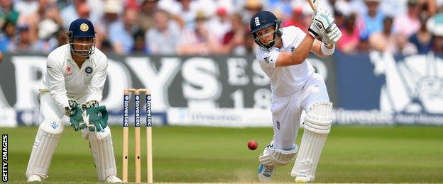 England's Joe Root