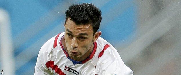 Costa Rica defender Giancarlo Gonzalez