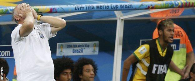 Scolari led Brazil to World Cup success at the 2002 tournament