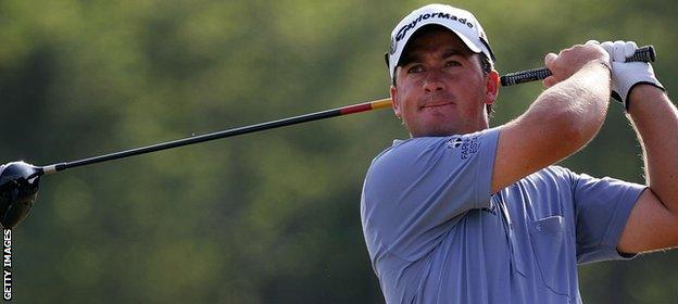 Graeme McDowell at the Open in 2006