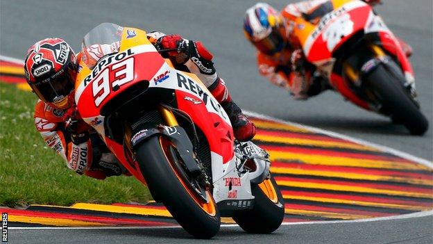 Marc Marquez and Dani Pedrosa