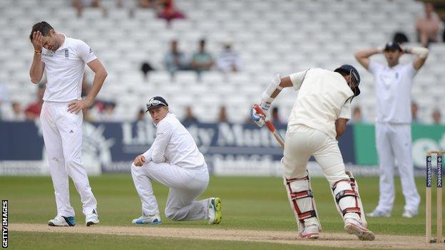 England's James Anderson