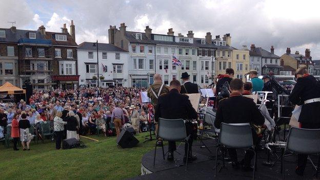 Remembrance concert in Deal