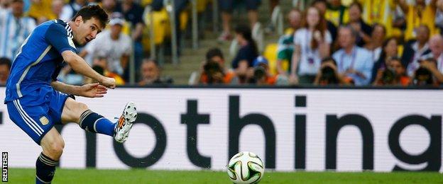 World Cup final: Argentina captain Lionel Messi