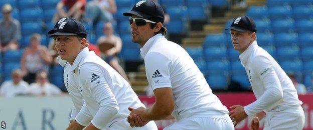 England need to replace Graeme Swann, who took 54 Test catches, in the slip cordon