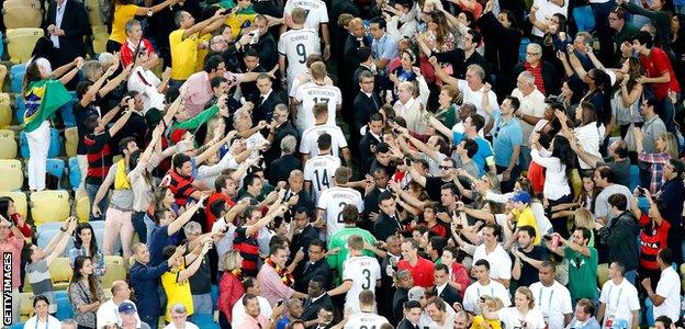 Germany celebrate