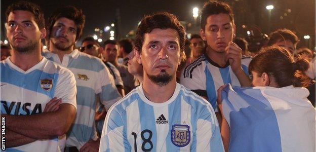 Argentina fans