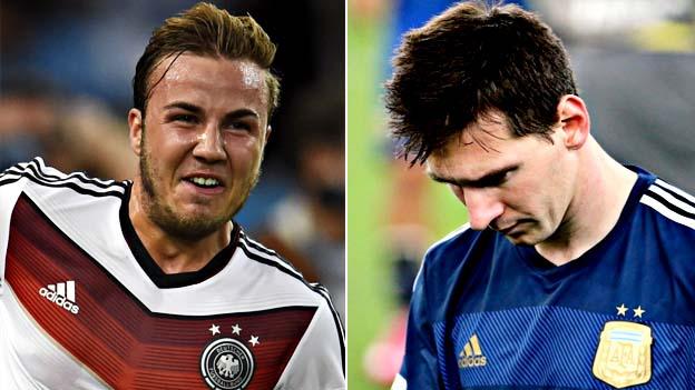 Mario Gotze & Lionel Messi