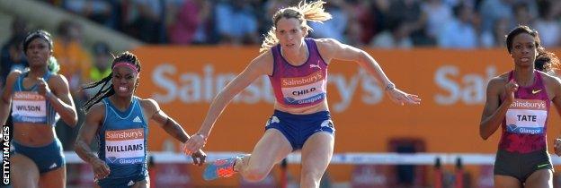 Eilidh Child in action