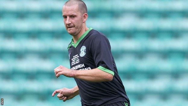 Guillaume Beuzelin played alongside Dumbarton manager Ian Murray at Hibernian