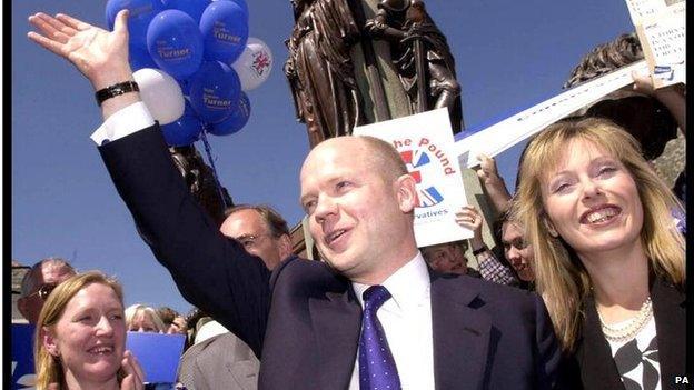 William Hague 2001 election