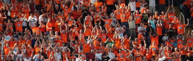 Blackpool FC fans