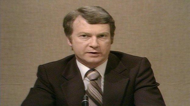 Milne was one of the main presenters of the BBC's coverage of the 1979 referendum