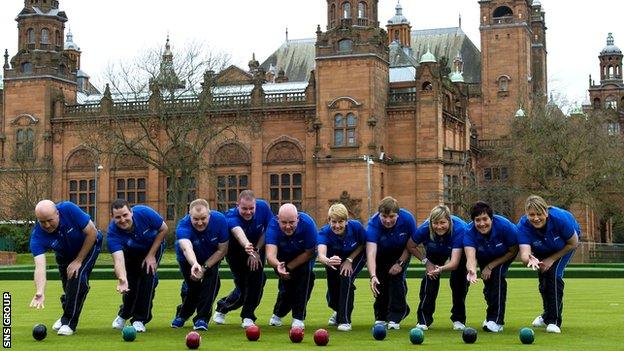 Scotland will have 10 bowlers battling it out on the lawns of Kelvingrove