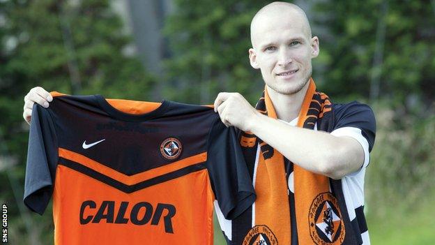 New Dundee United signing Jaroslaw Fojut was close to a move to Celtic in 2012