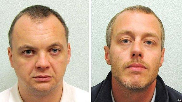 Gary Dobson (L) and David Norris