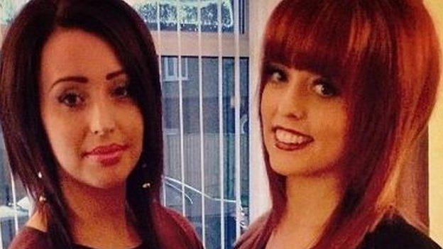 Chloe Gazzard (left) said her sister Hollie was her best friend