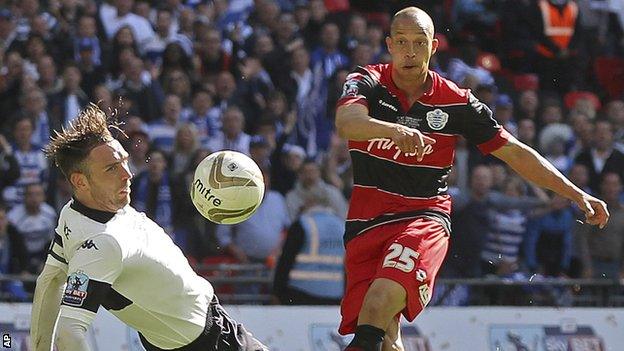 Bobby Zamora scores for QPR