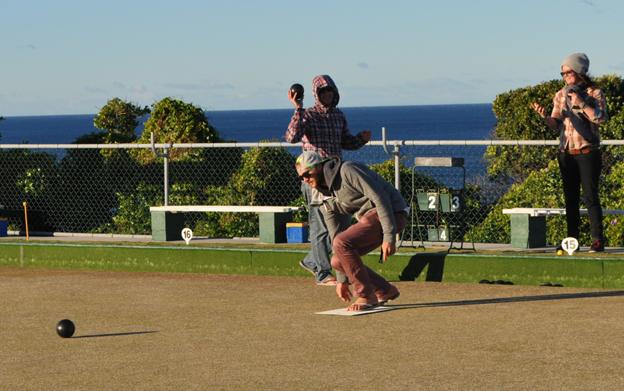 Members of Clovelly bowls club